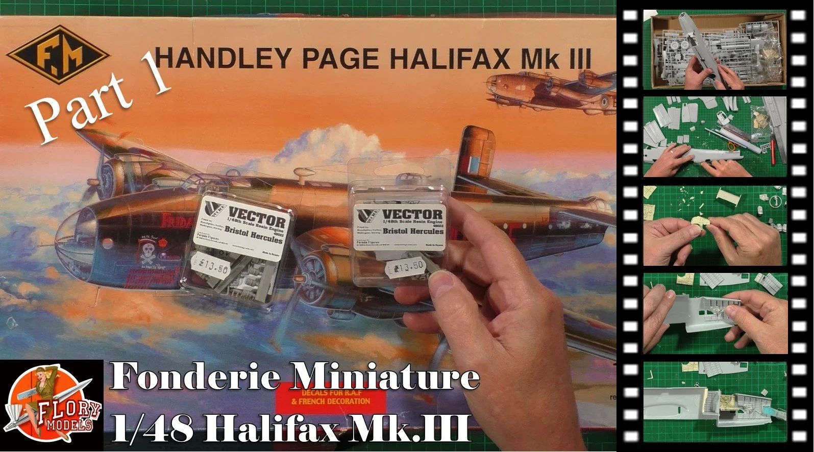F.M 1/48 Halifax Mk.III Part 1