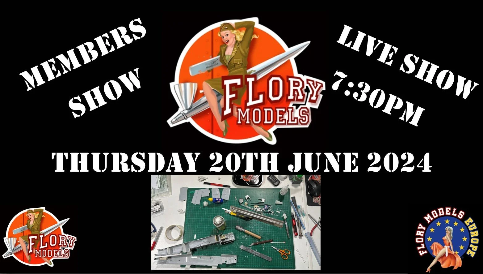 Members Live Show 7:30pm 20th June 2024