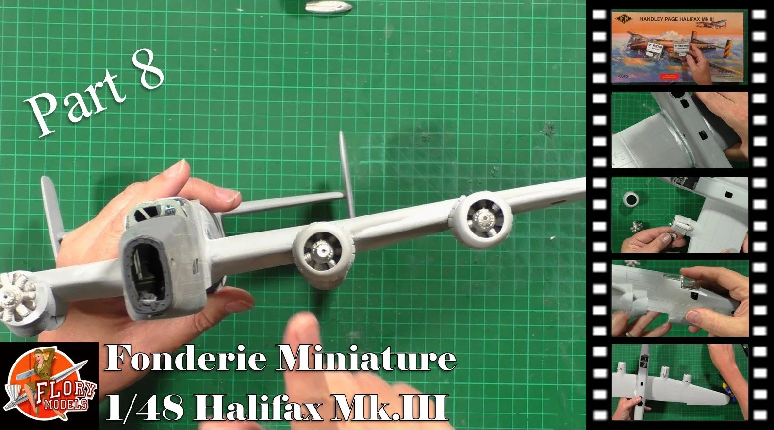 F.M 1/48 Halifax Mk III Part 8