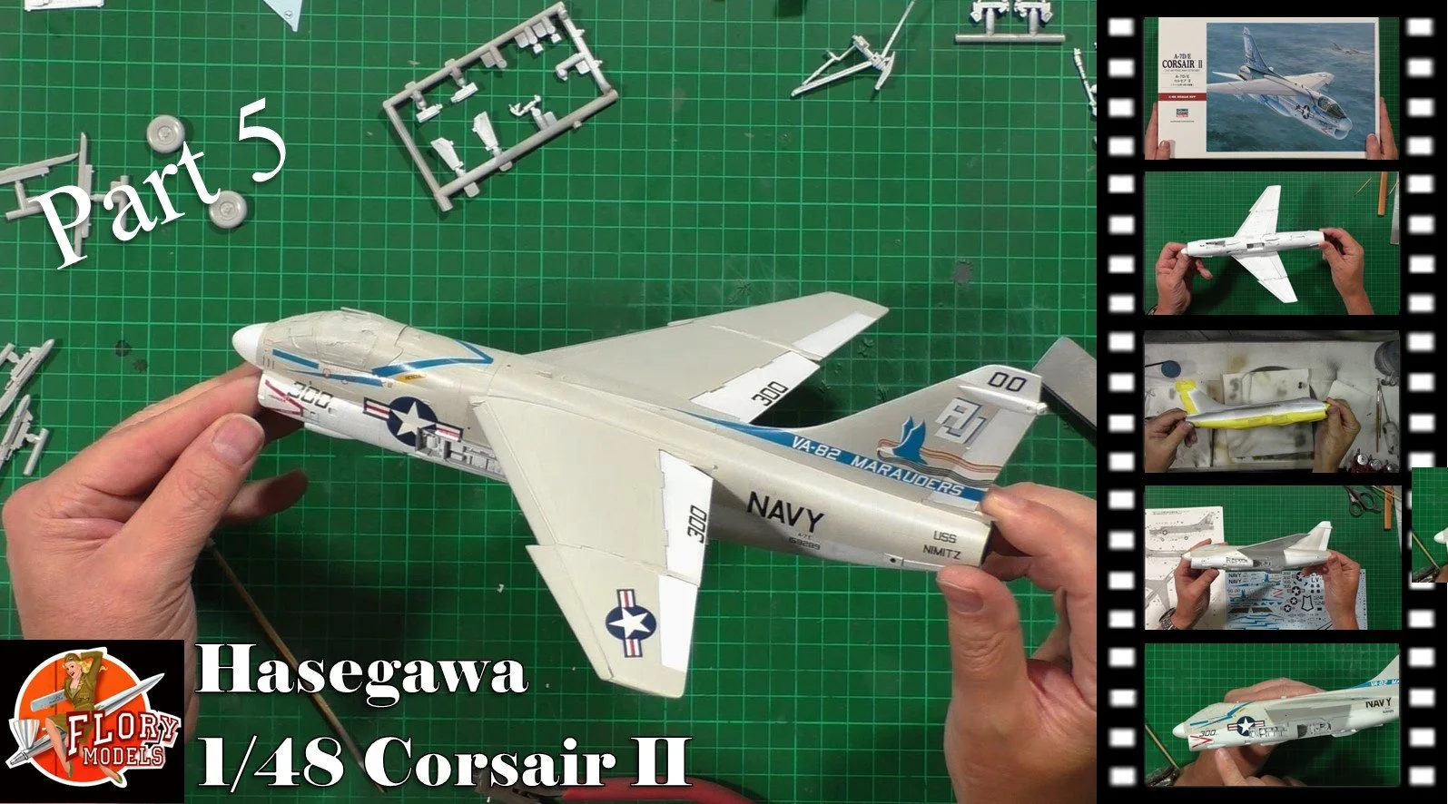 Hasegawa 1/48 A-7 Corsair II Part 5