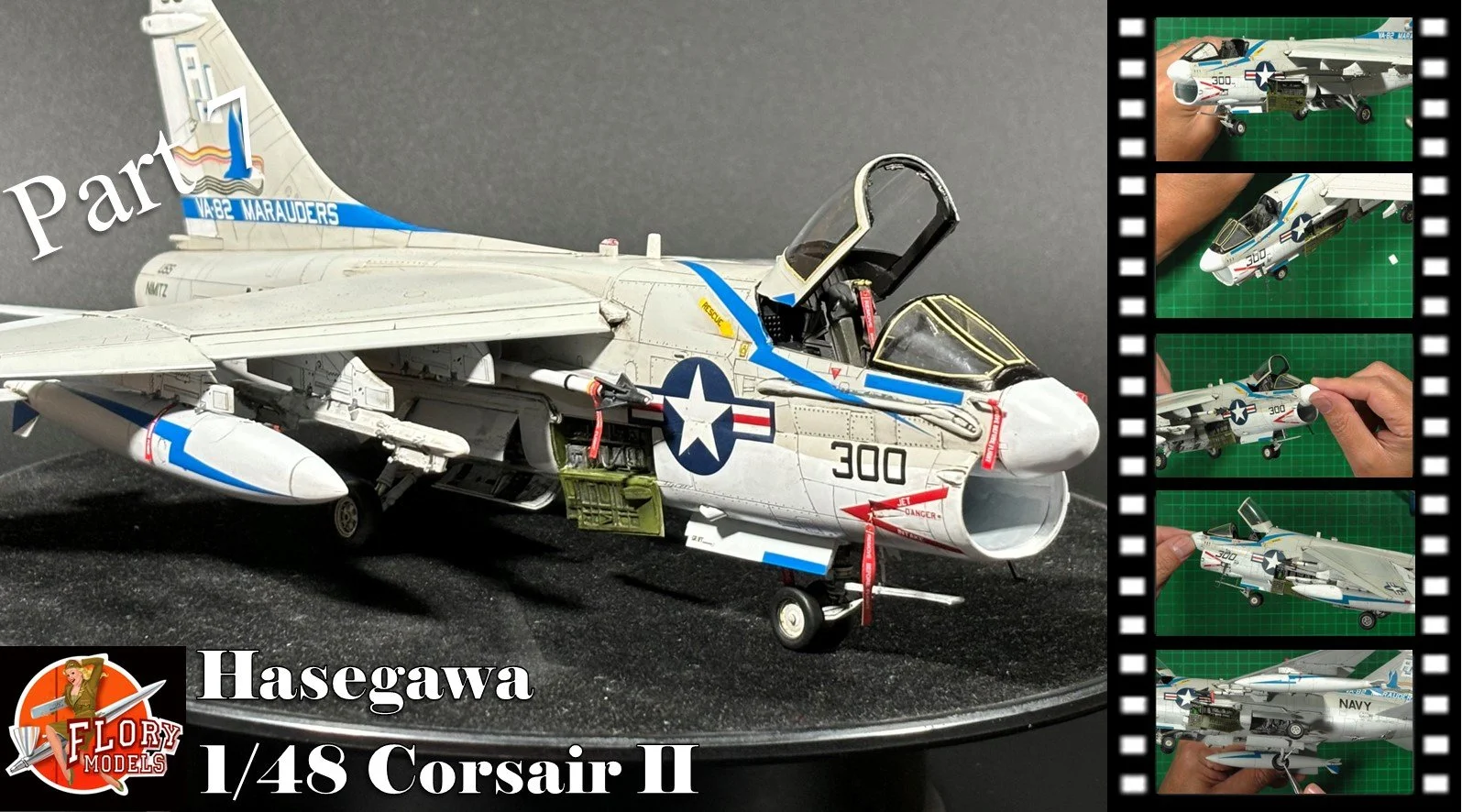 Hasegawa 148 A7 Corsair II Part 7