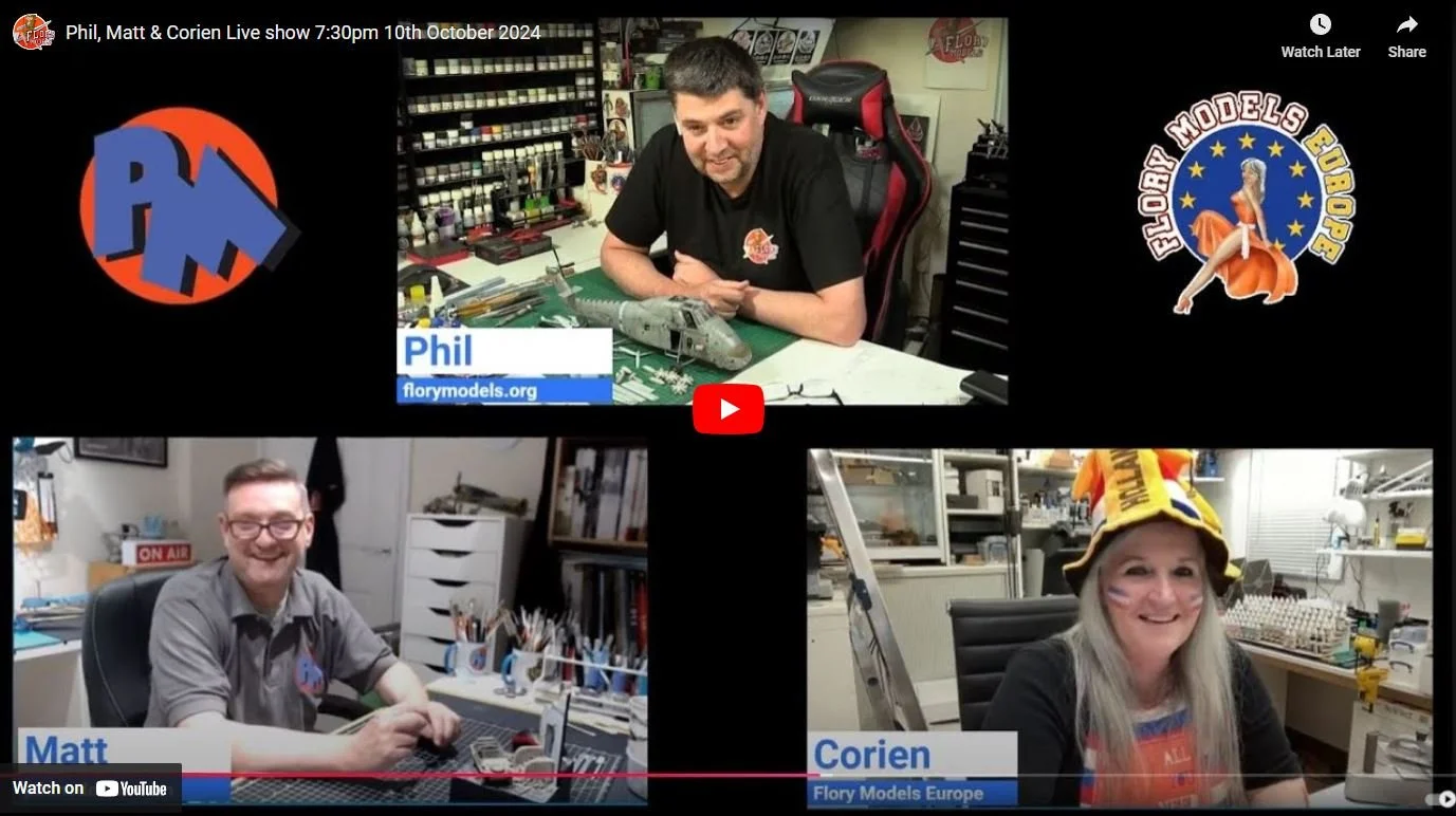 Phil, Matt &amp; Corien Live show 7:30pm 10th October 2024