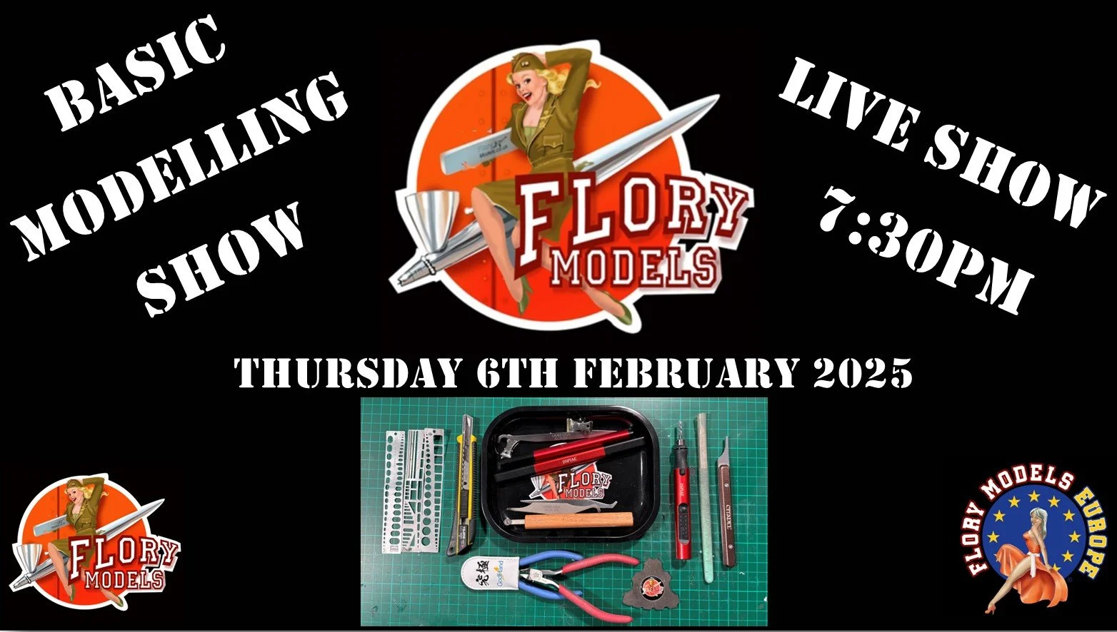 Members Basic modelling Show 7:30pm 6th February 2025
