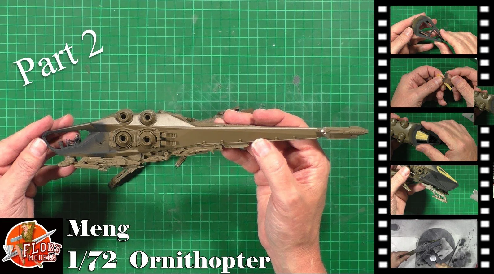 Meng 1/72 Dune Atreides Ornithopter Part 2