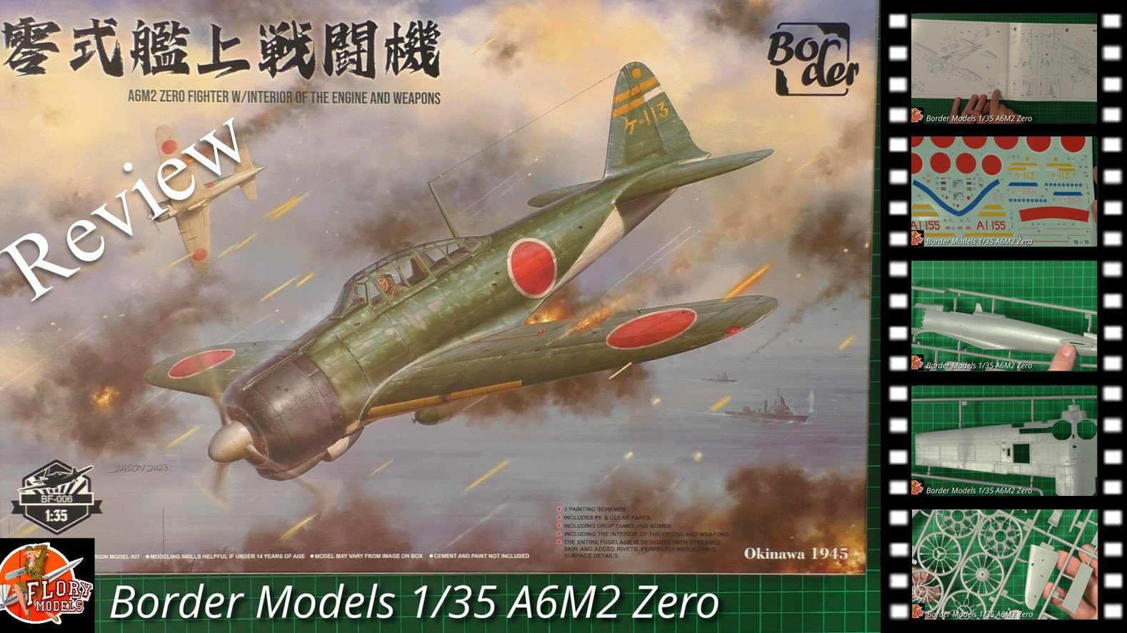 Border Models 1/35 A6M2 Zero Review