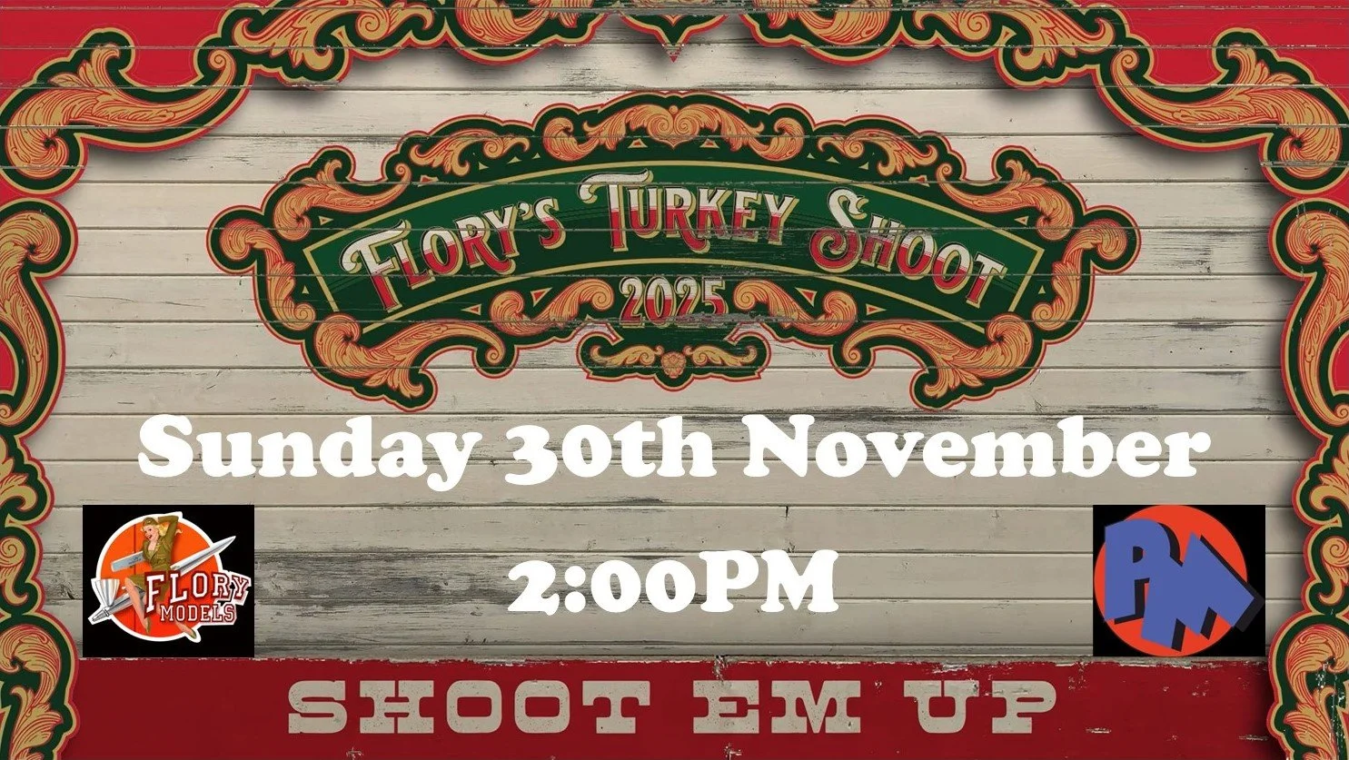 Turkey Shoot Live Show 2pm 30th November 2025