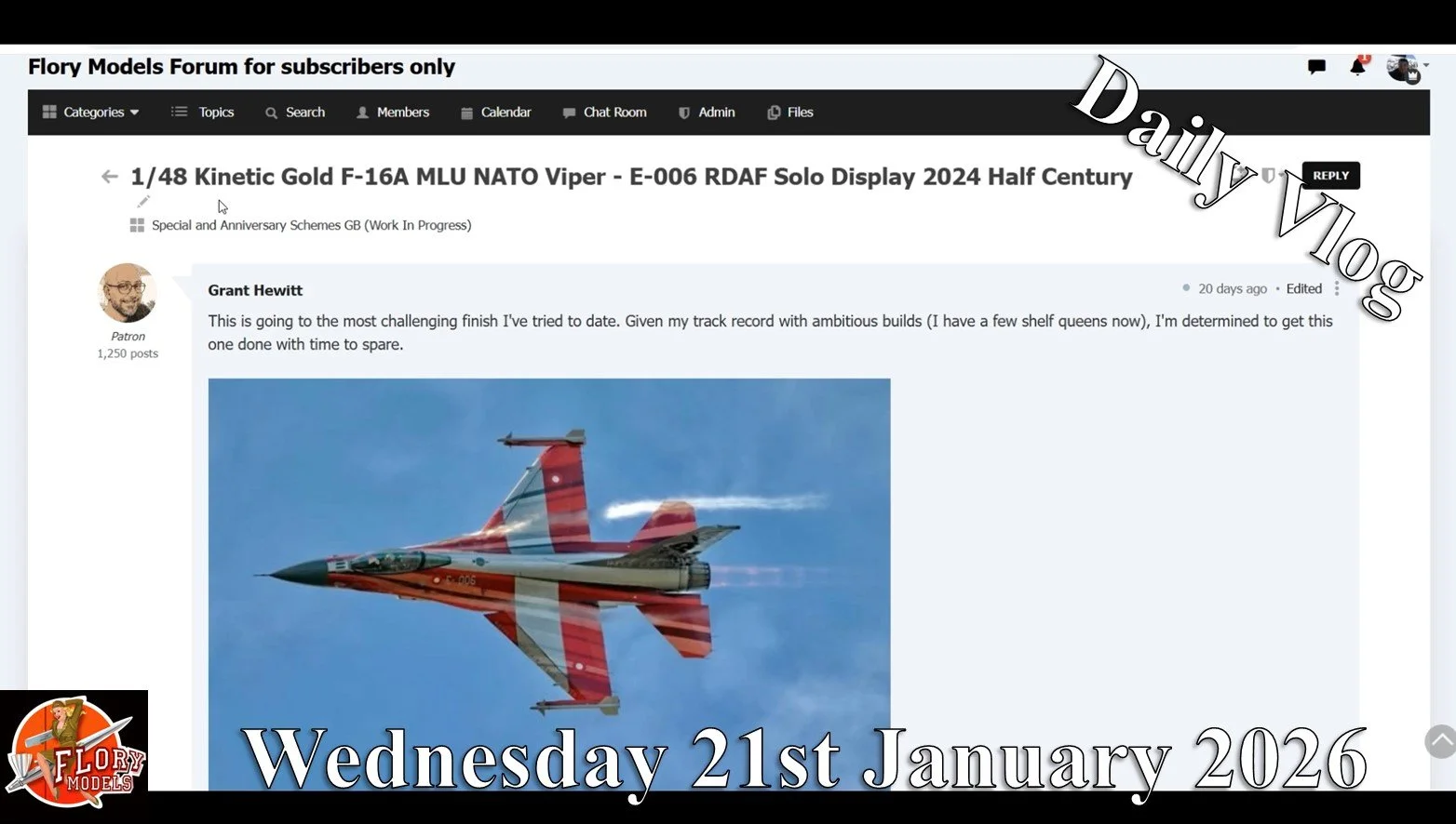 Daily Vlog 21st January 2026 *Group Build!!*