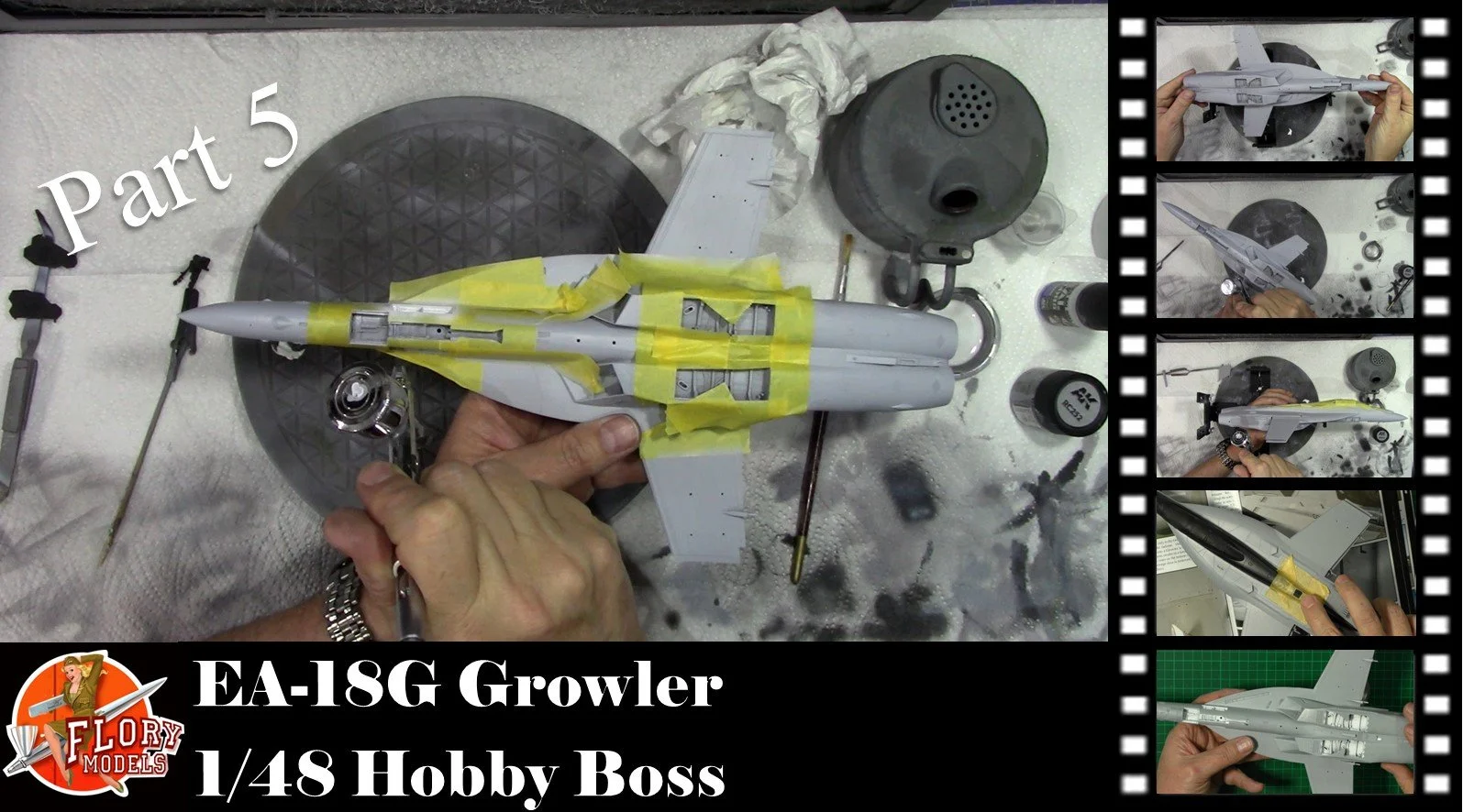 Hobby Boss 1/48 E/A-18G Growler Part 5