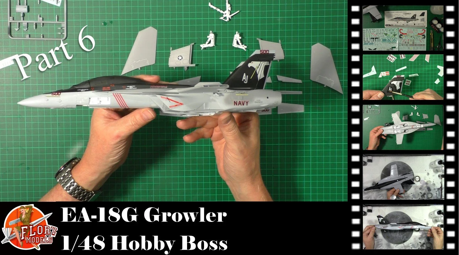 Hobby Boss 1/48 E/A-18G Growler Part 6