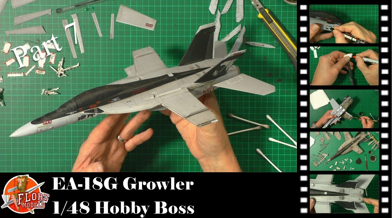 Hobby Boss 1/48 E/A-18G Growler Part 7