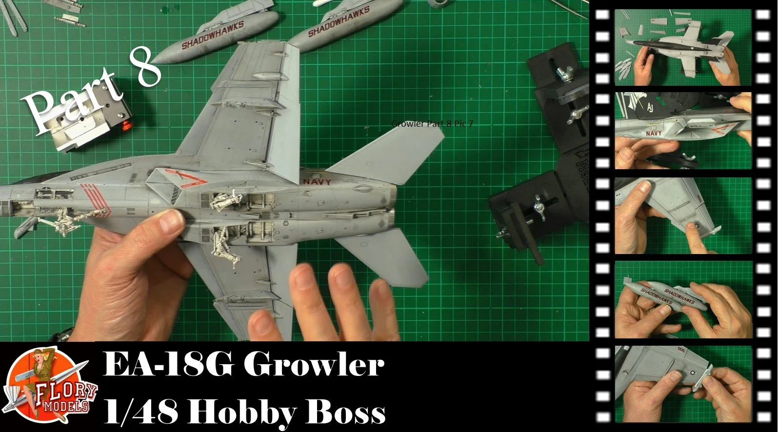 Hobby Boss 1/48 E/A-18G Growler Part 8