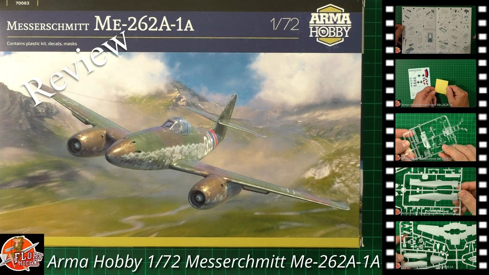 Arma Hobby 1/72 Messerschmitt Me-262A-1A Review