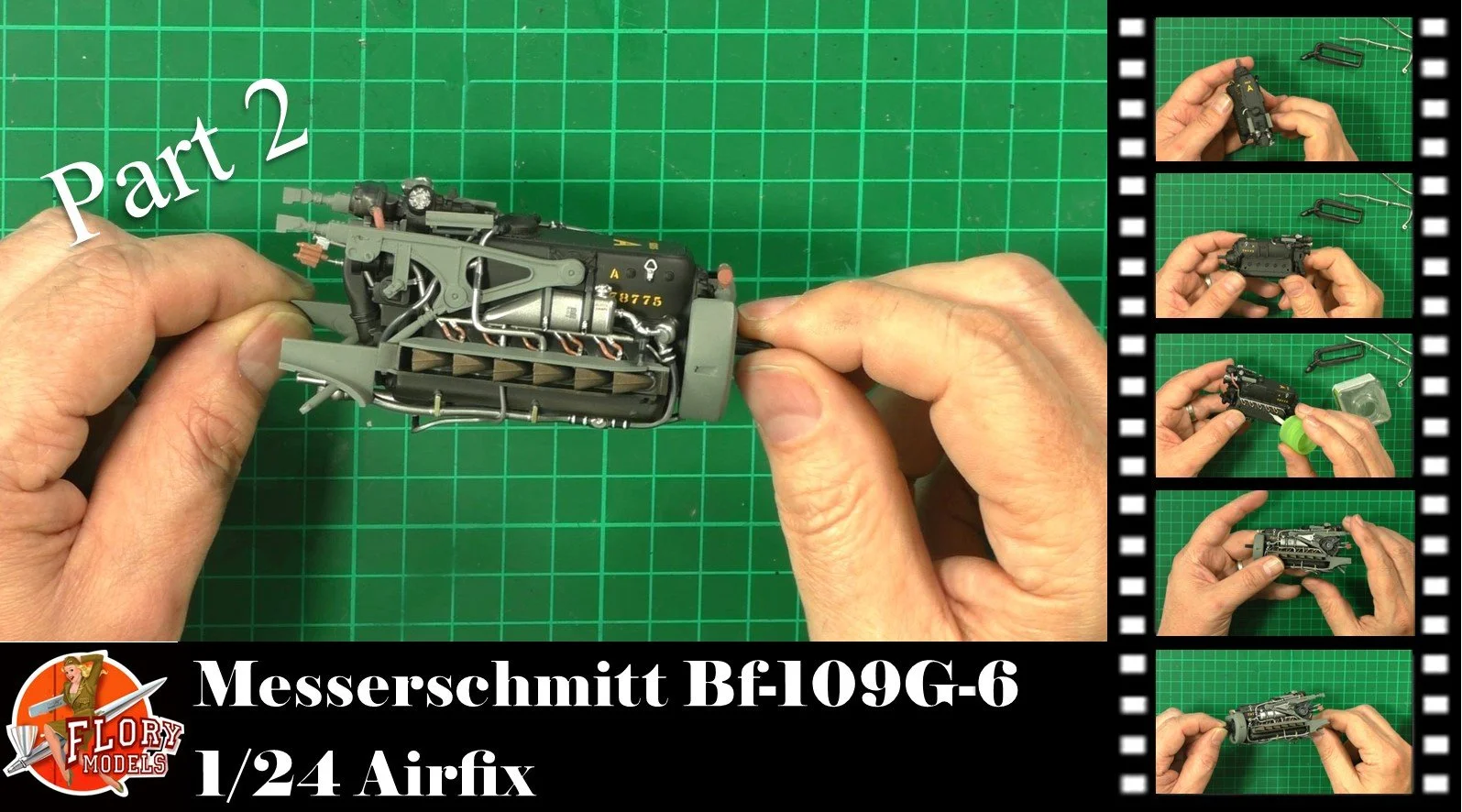Airfix 1/24 Bf-109G-6 Part 2