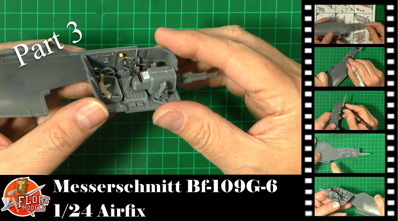 Airfix 1/24 Bf-109G-6 Part 3