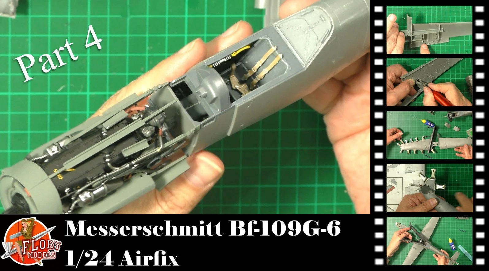 Airfix 1/24 Bf-109G-6 Part 4
