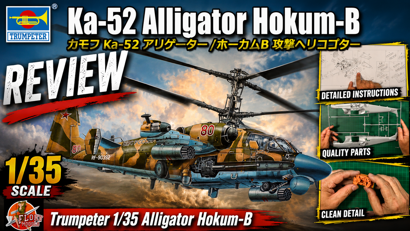 Trumpeter 1/35 Alligator Hokum B Review