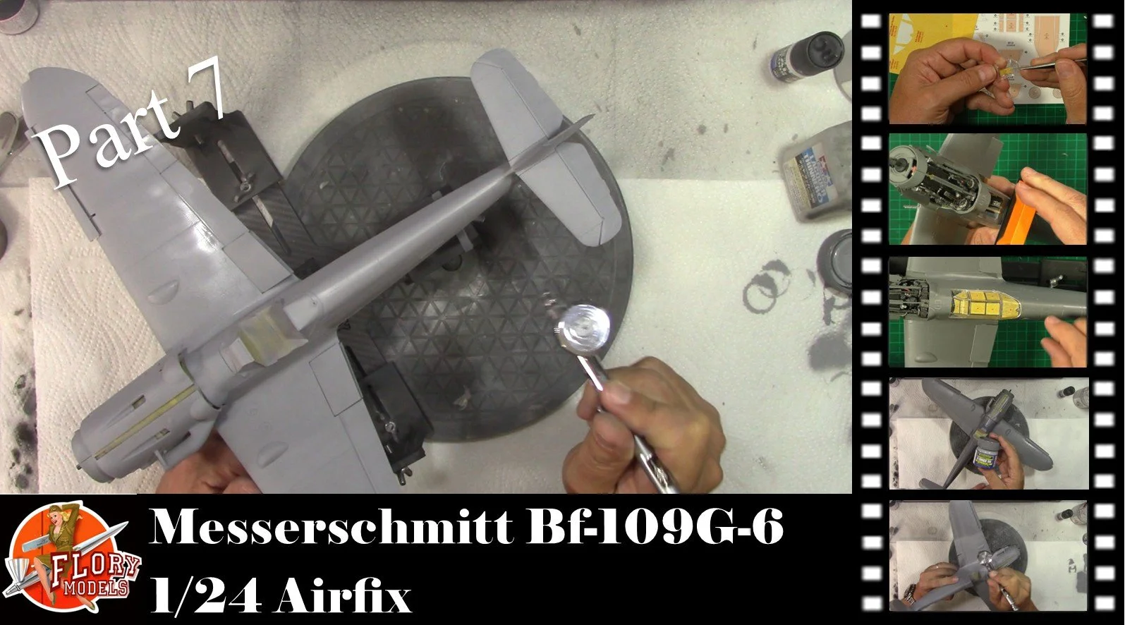 Airfix 1/24 Bf-109G-6 Part 7
