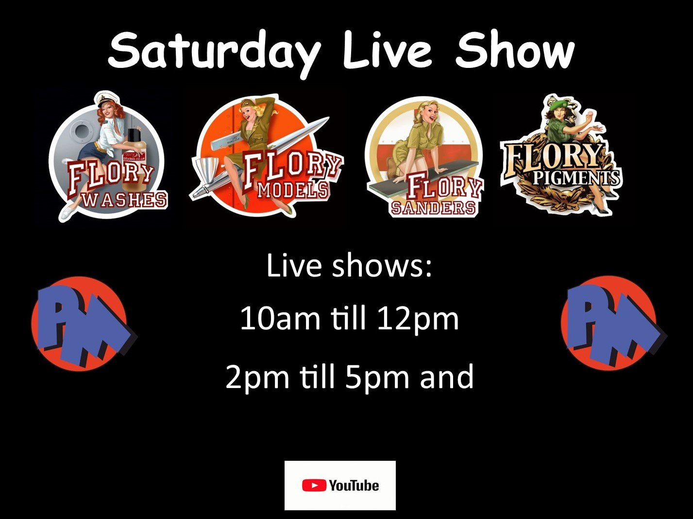 Saturday Live Show 10am 27th August 2022 Flory Models saturday-live-show-10am-27th-august-2022-flory-models