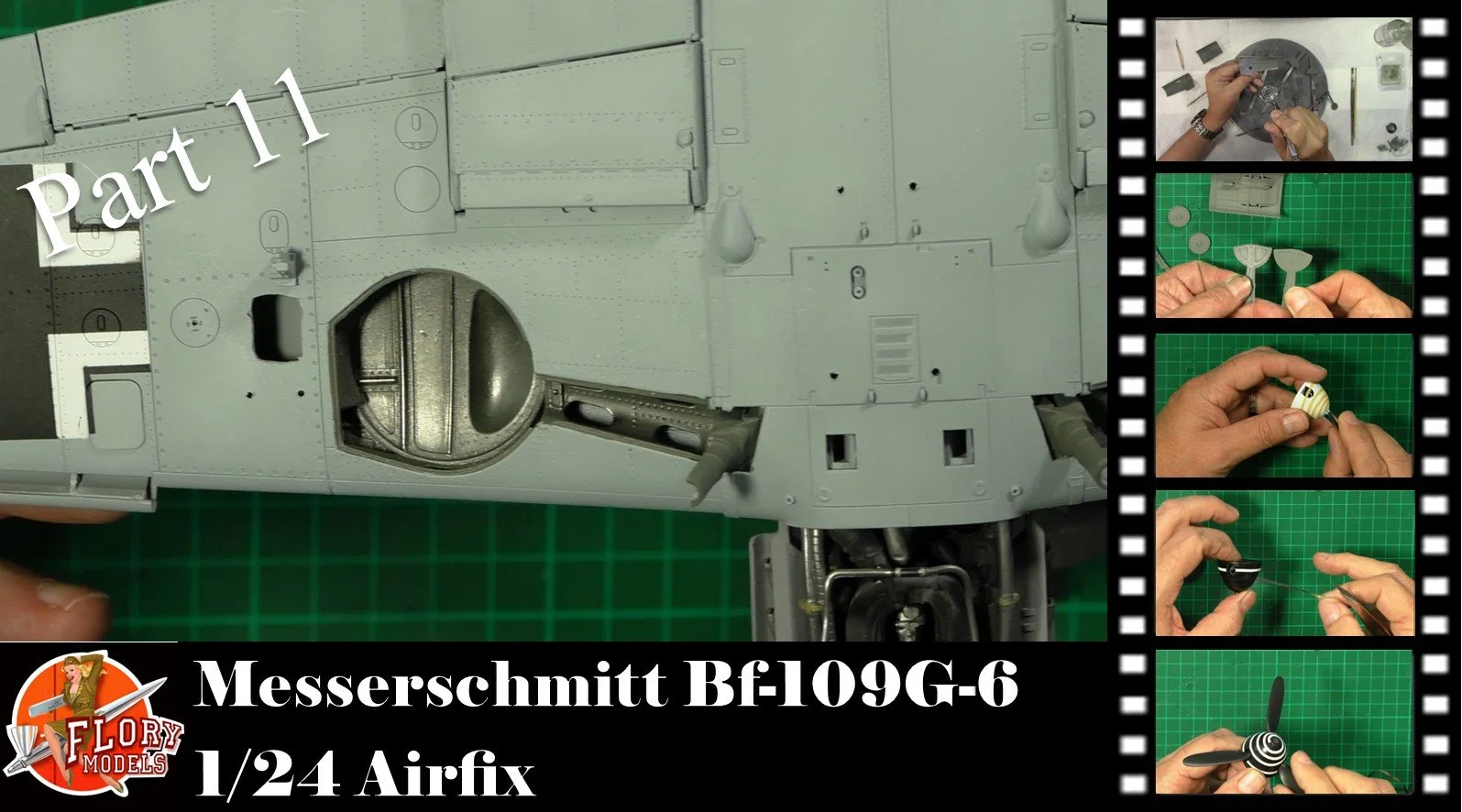 Airfix 1/24 Bf-109G 6 Part 11