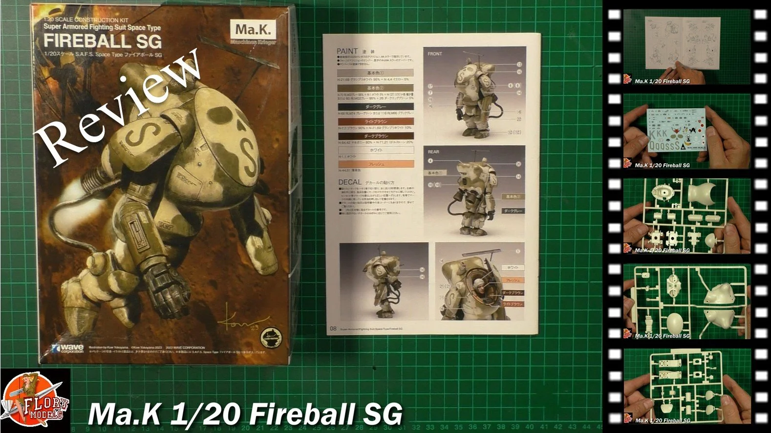 Ma.K 1/20 Fireball SG Review