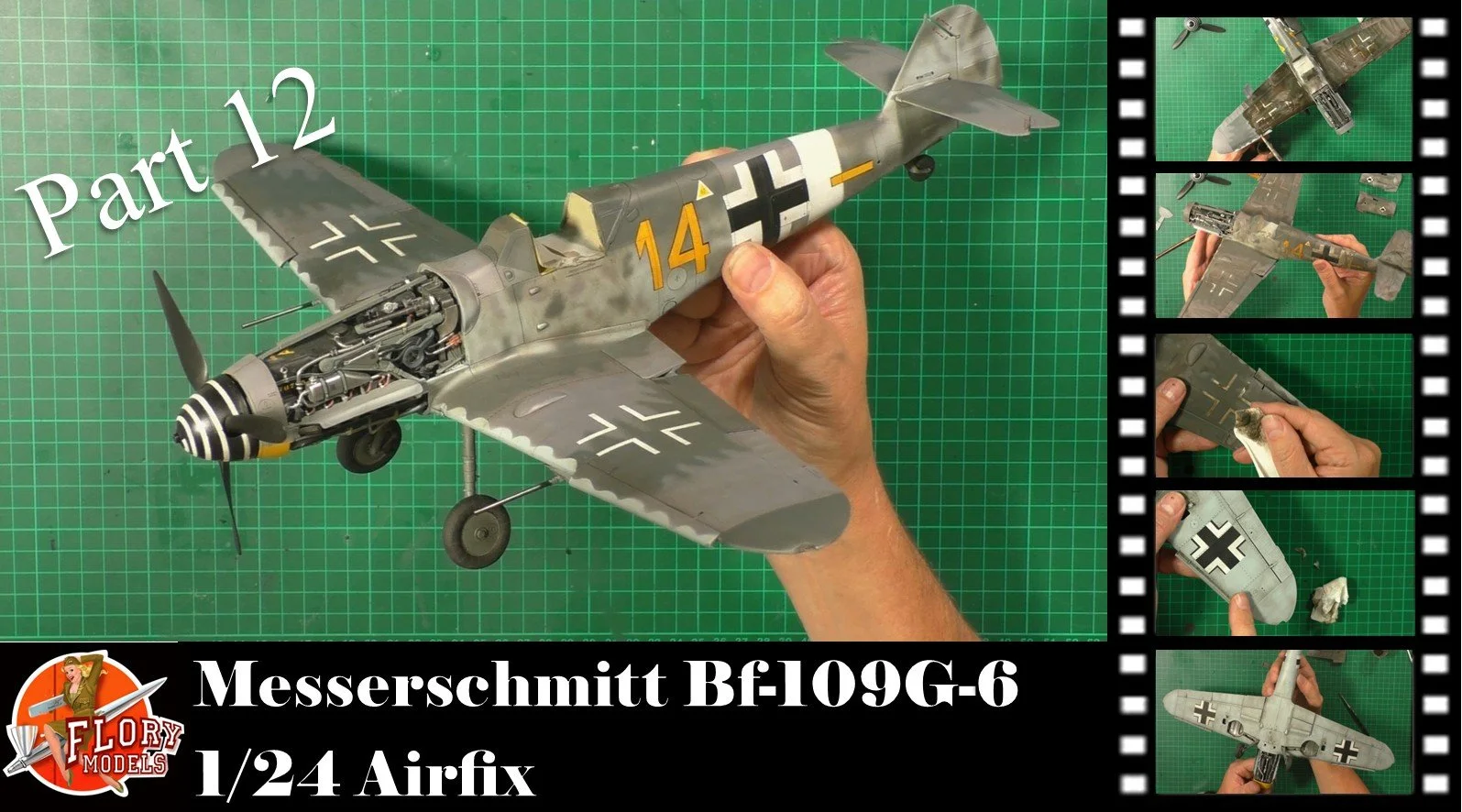 Airfix 1/24 Bf-109G 6 Part 12