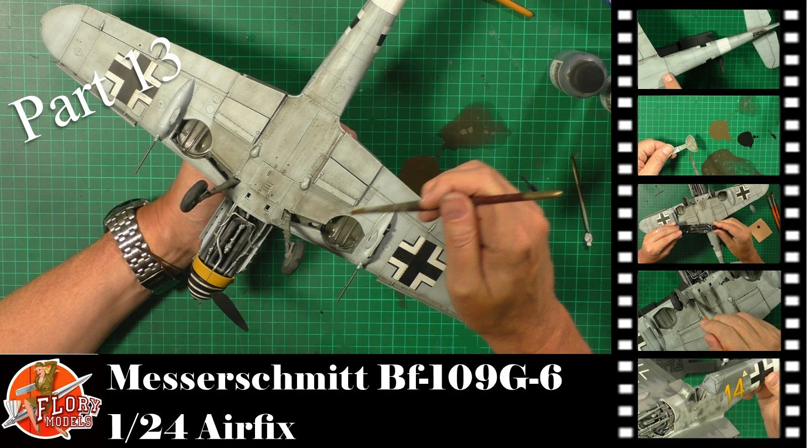 Airfix 1/24 Bf-109G 6 Part 13