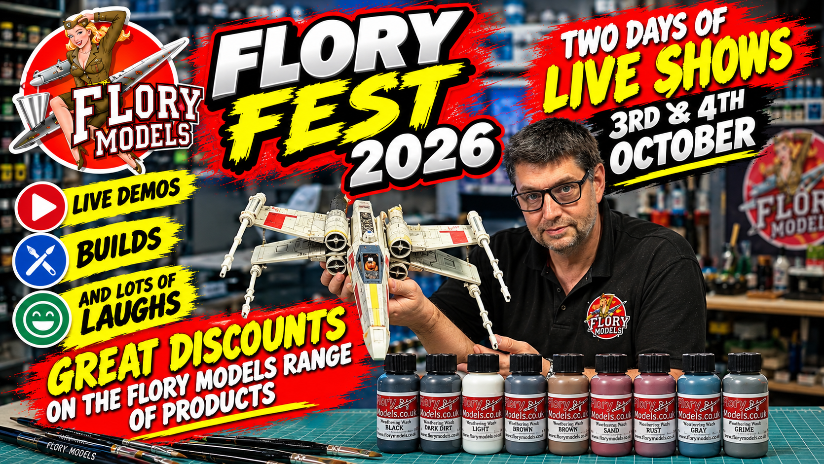 Flory Fest Live Show 2pm 4th October 2026