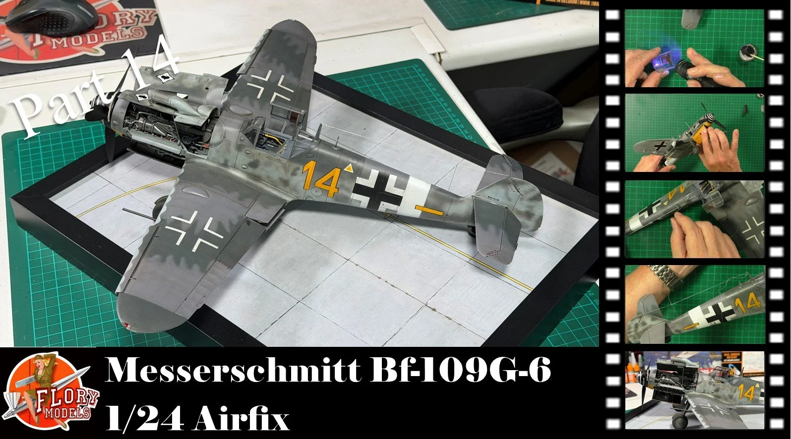 Airfix 1/24 Bf-109G-6 Part 14