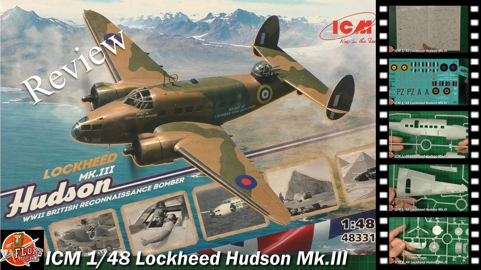 ICM 1/48 Lockheed Hudson Mk.III Review