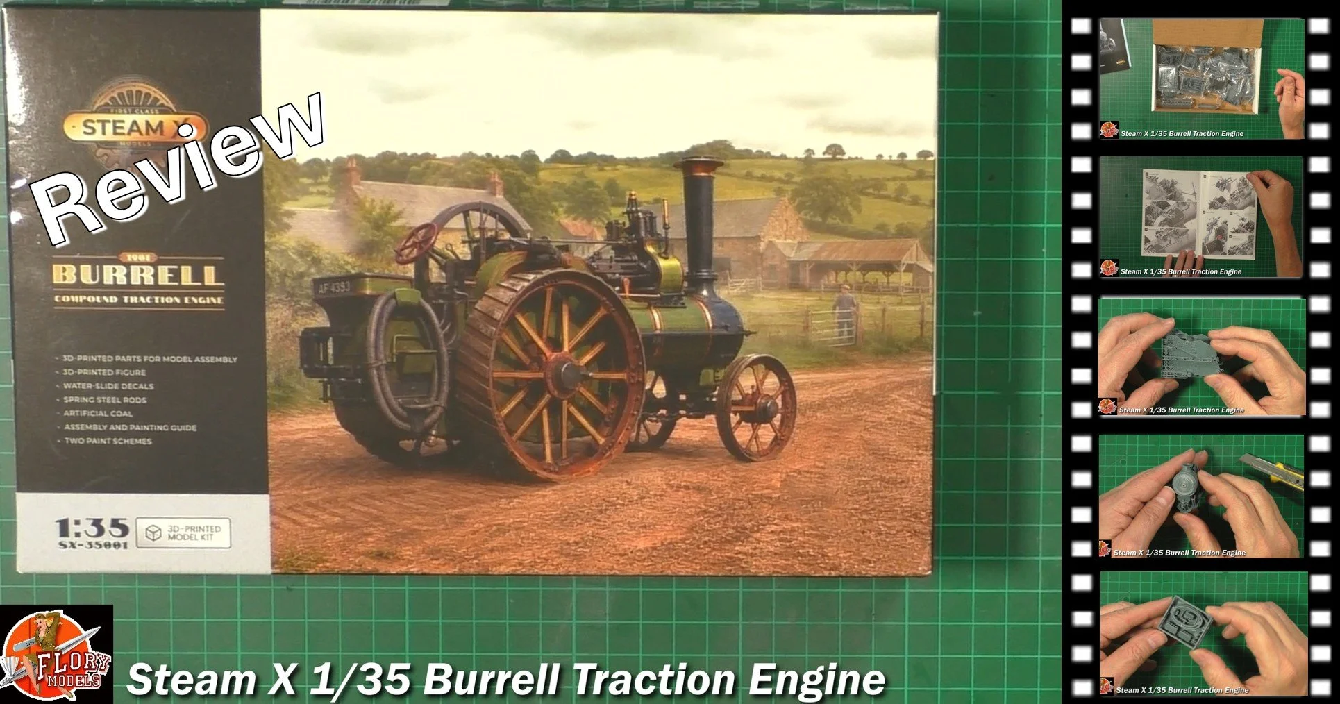 Steam X 1/35 Burrell Traction Engine Reviews