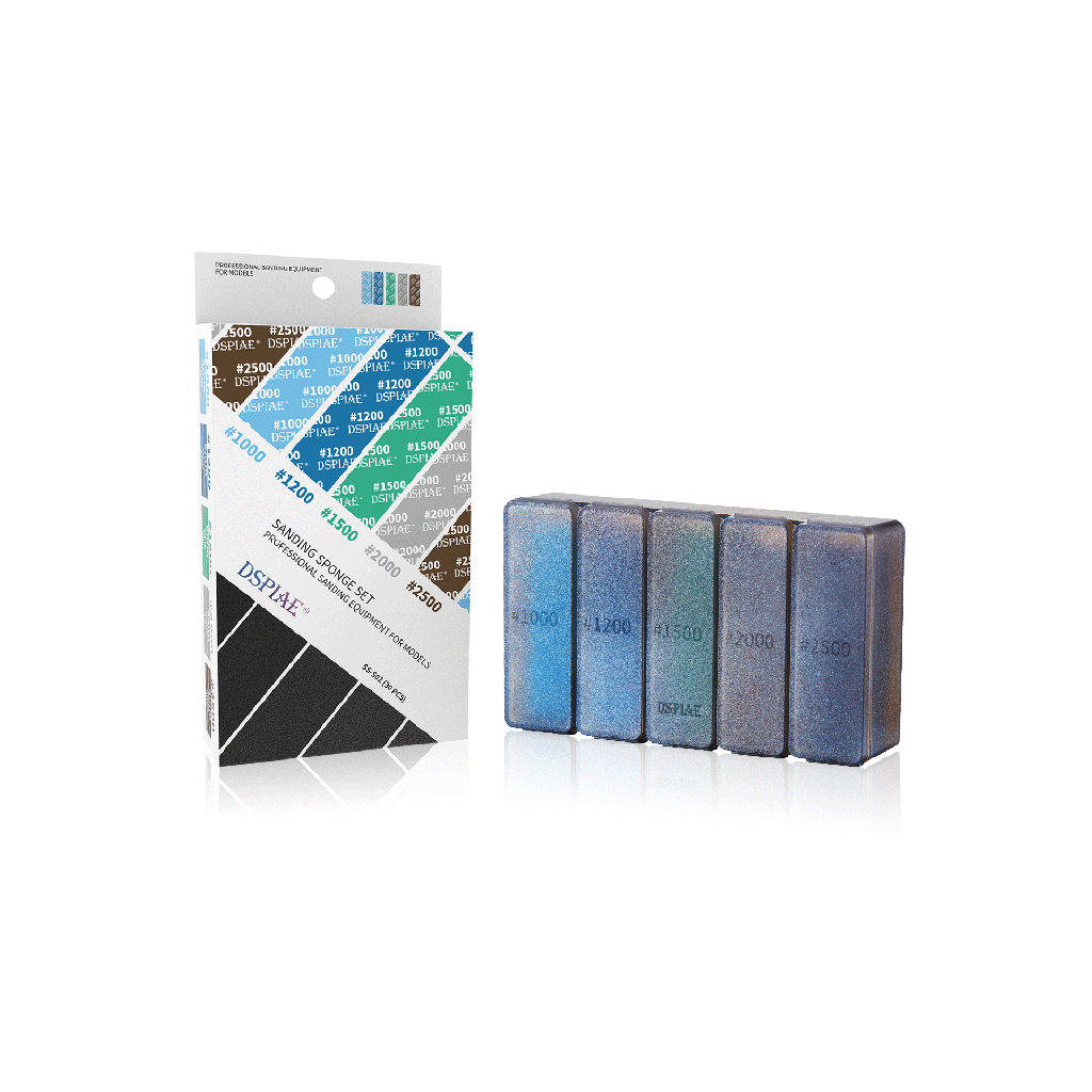 #1000 to #2500 Sanding Sponge 30pcs DSPIAE SS-S02
