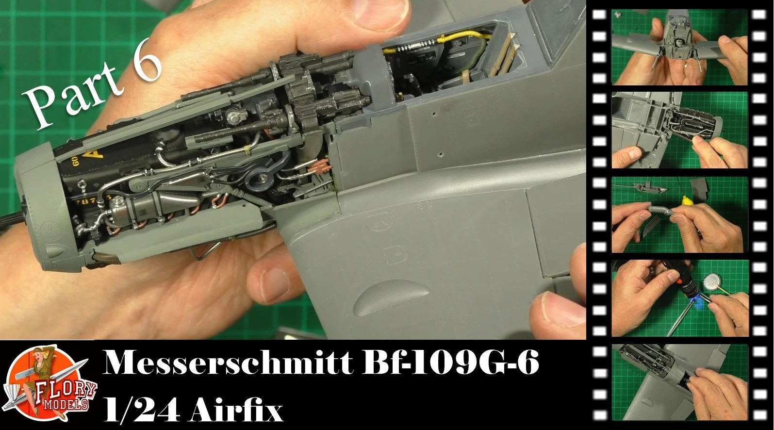 Airfix 1/24 Bf 109G 6 Part 6