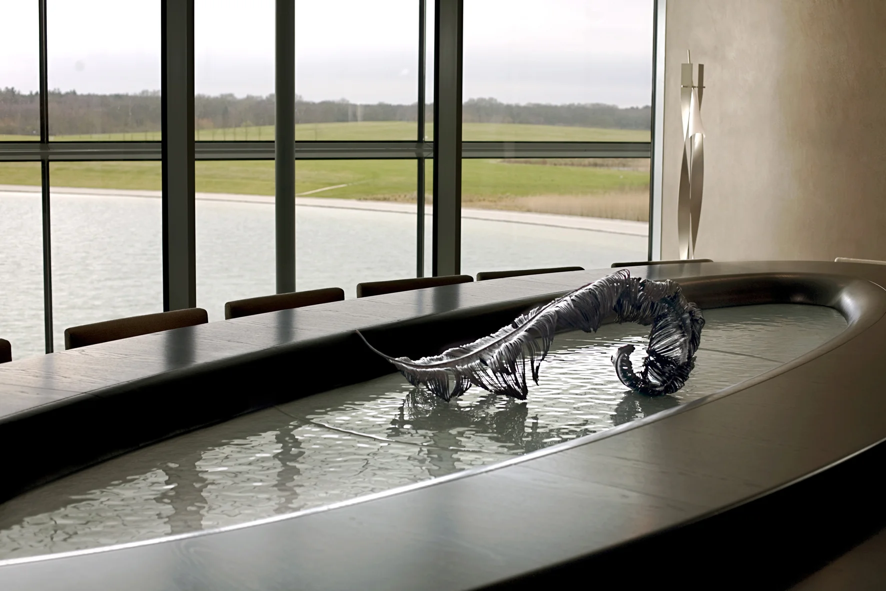 Ron Dennis. McLaren Headquarters.