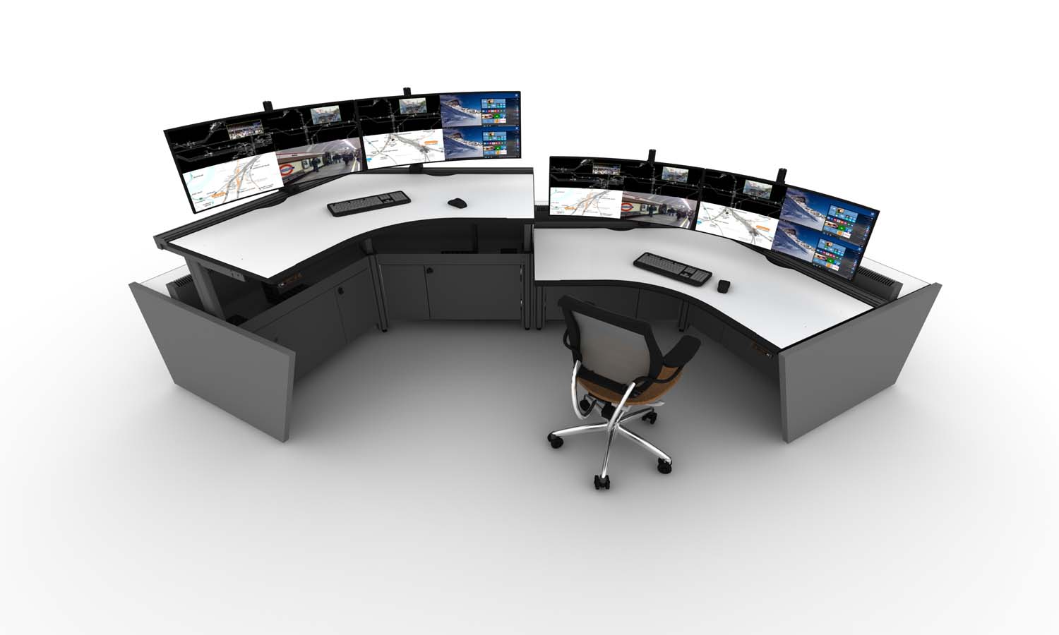Command &amp; Control Room Desks