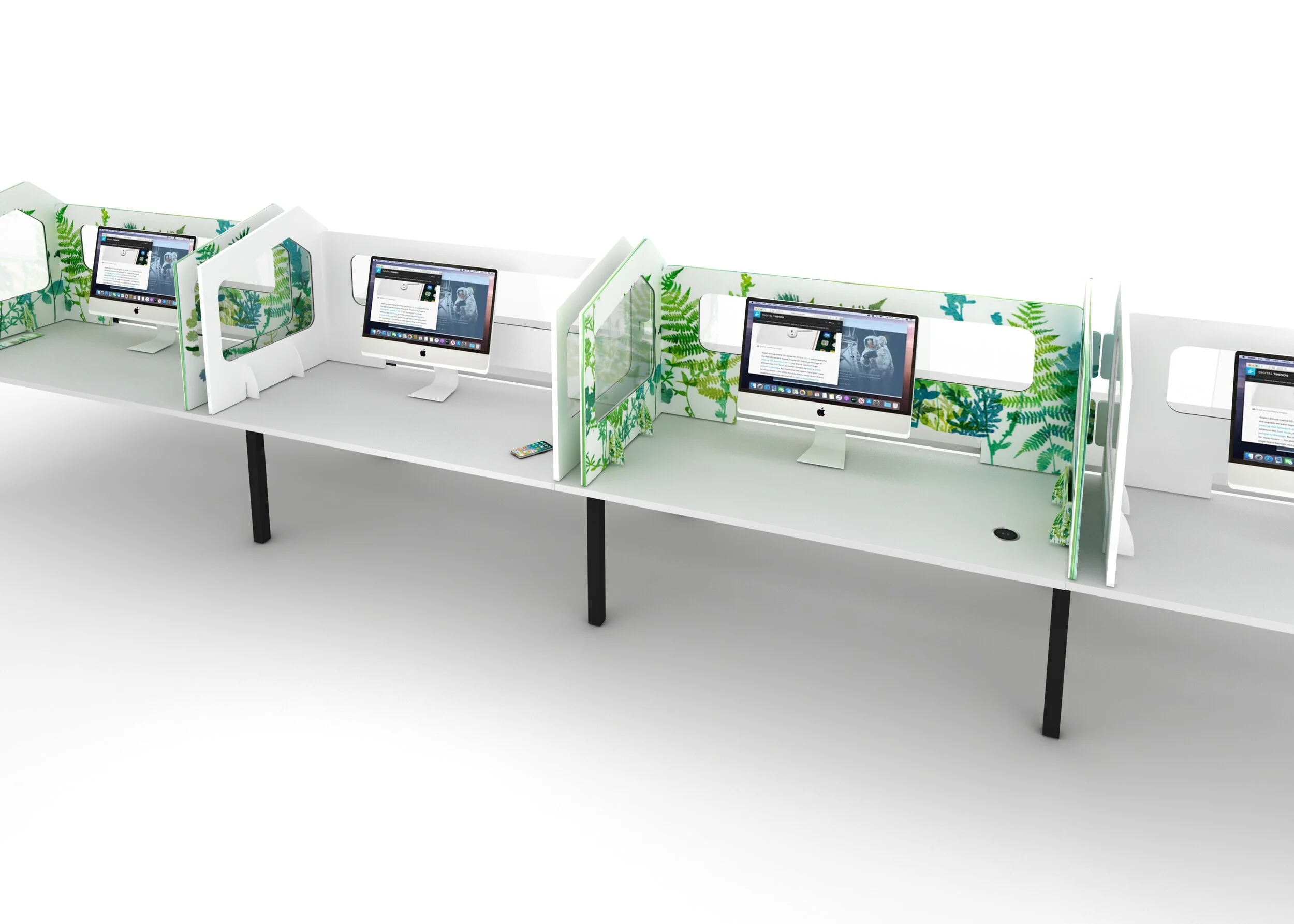 ProTECH Covid19 Desk Guards Technology Desking™