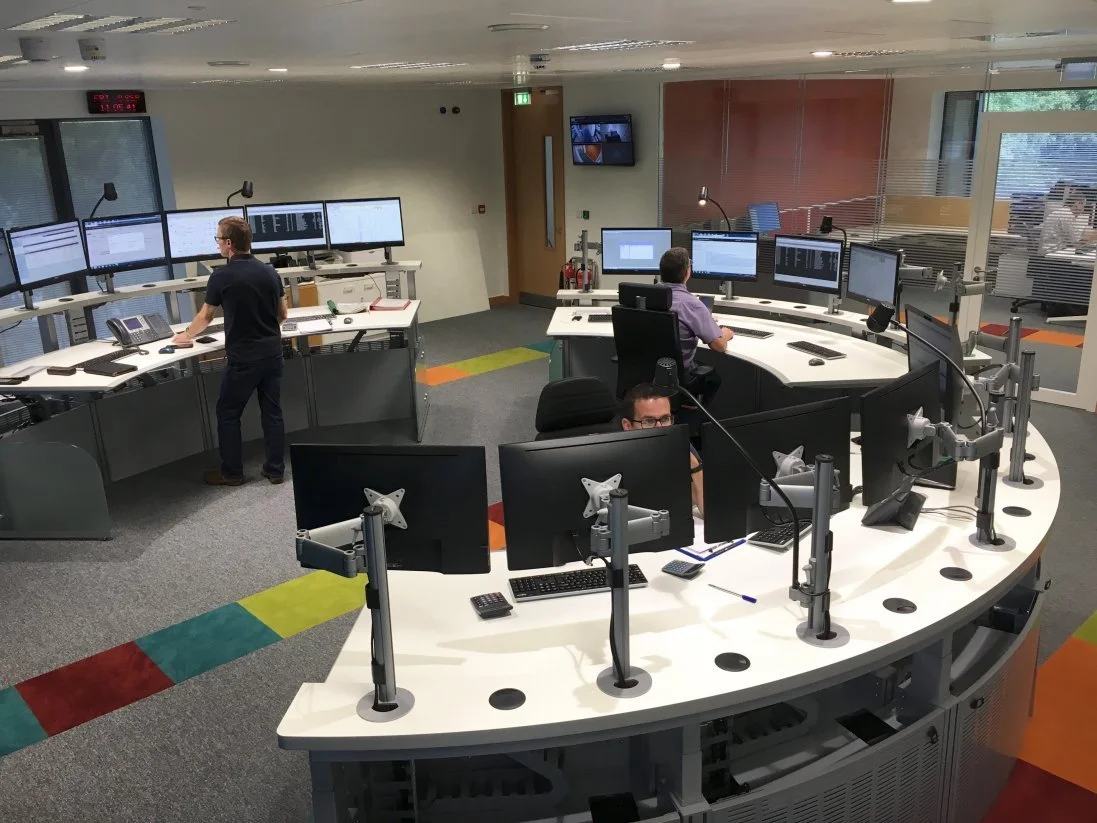 Case Study: Custom Control Room Consoles for Ervia, Ireland