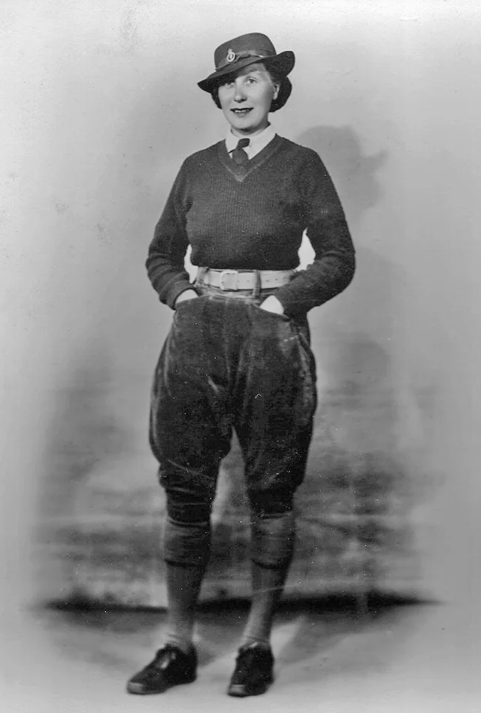 Women's Timber Corps member, 1939