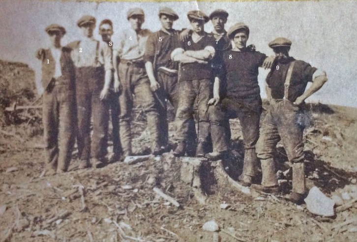 Glentress Forest workers, 1923
