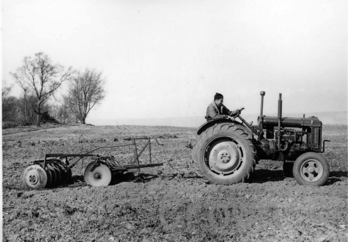 Fordson major tractor, 1950