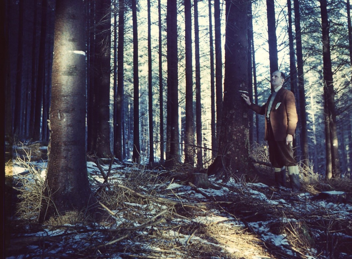 Inspection of thinning work, 1959