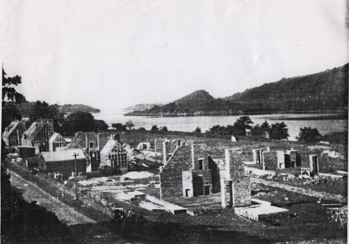 Construction of Achnamara, 1949