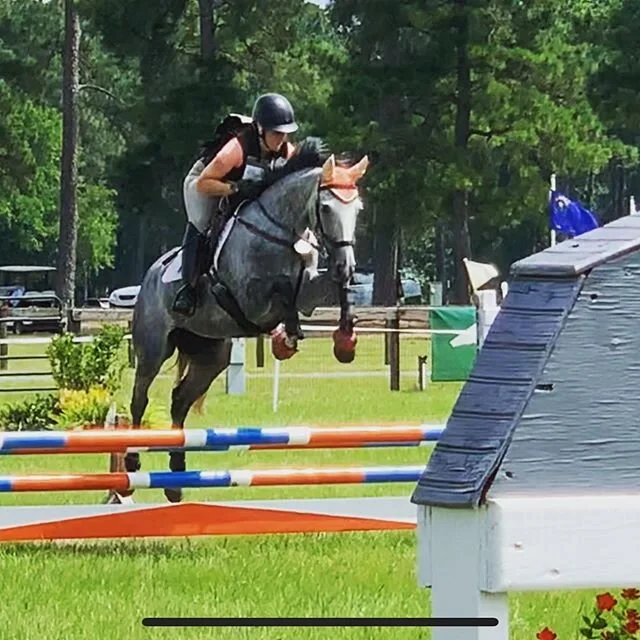 What an amazing weekend at War Horse! Happy and Holly both finished on their dressage scores of 32 and 33 and jumped phenomenally. I feel so fortunate to be able to ride these two horses bred by @witsendeventing ! Happy also took a midday nap at the 