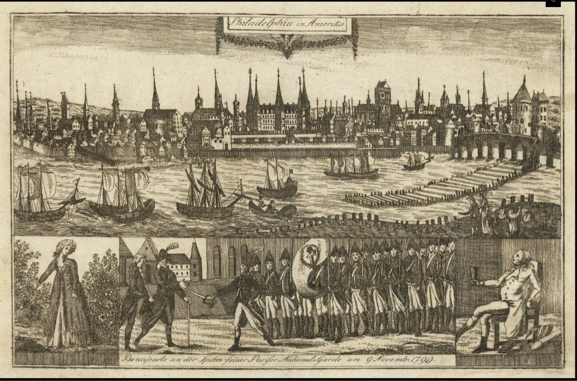 "Philadelphia in Amerika 1799" | July 2025
