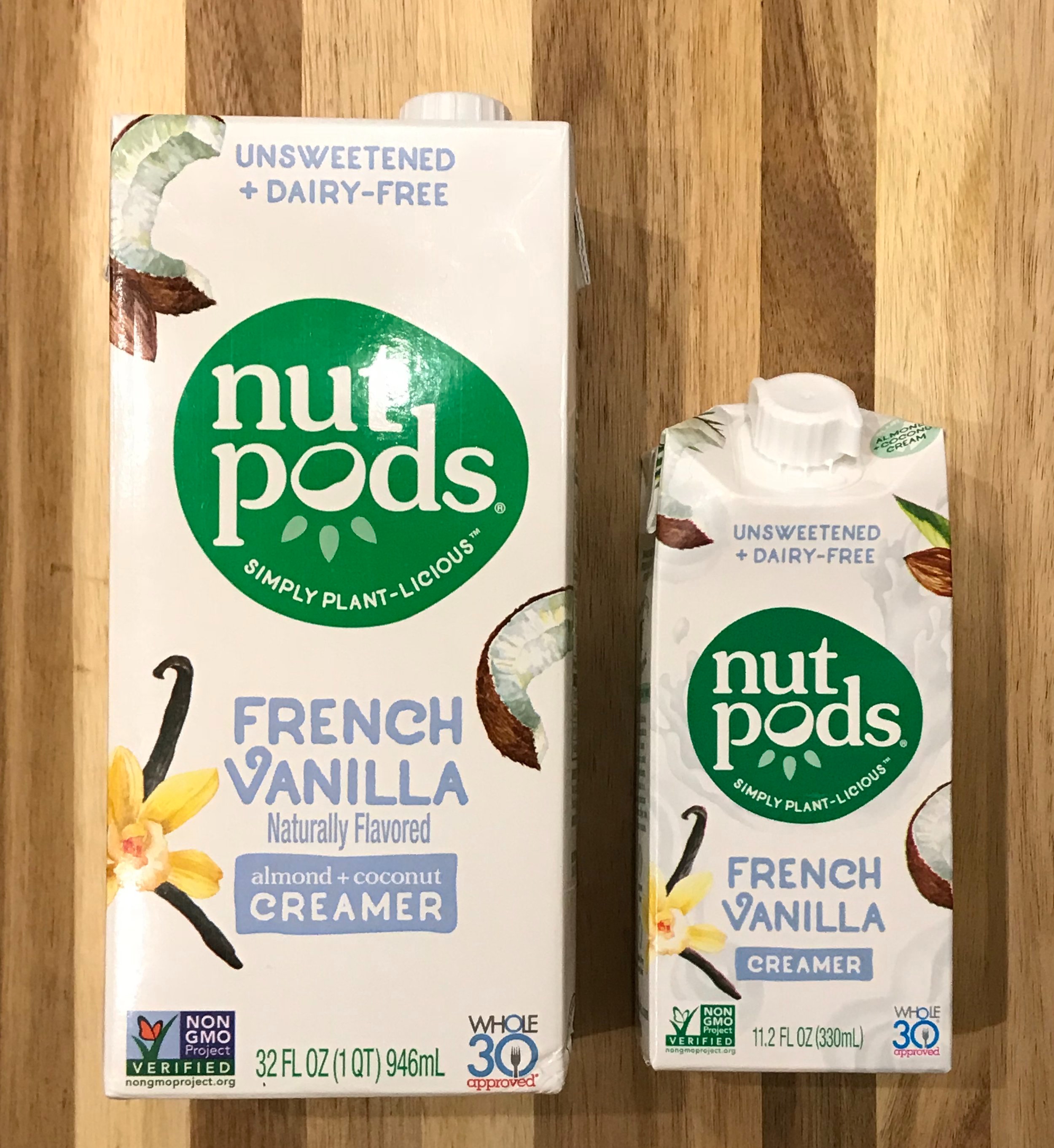 Nutpods now available in 32oz containers!