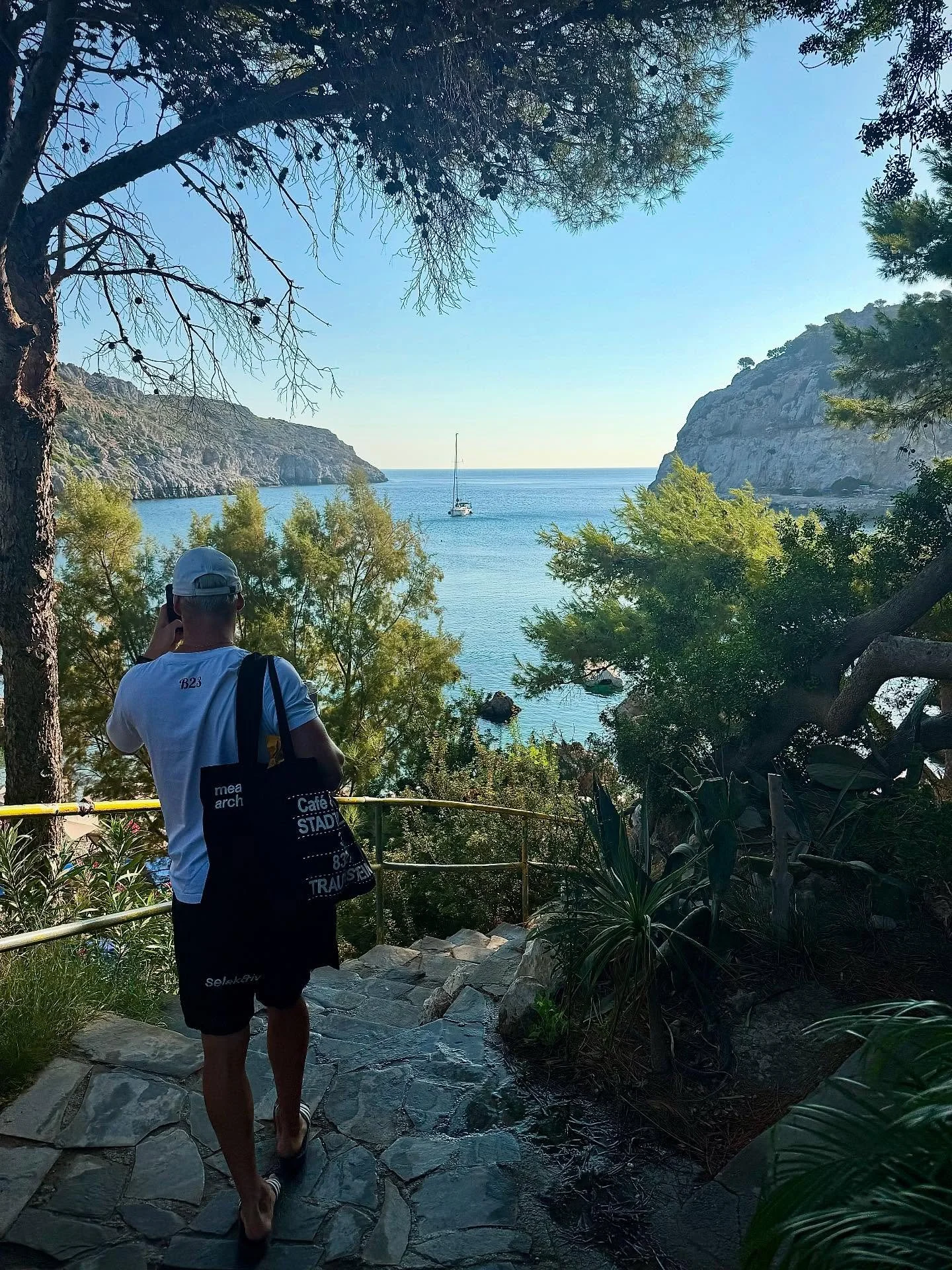 Hier sehen Sie die Reisegruppe M&uuml;nchen mit Melmeti Kite einmal quer &uuml;ber die Insel verteilt. 🫰🏼🫰🏼