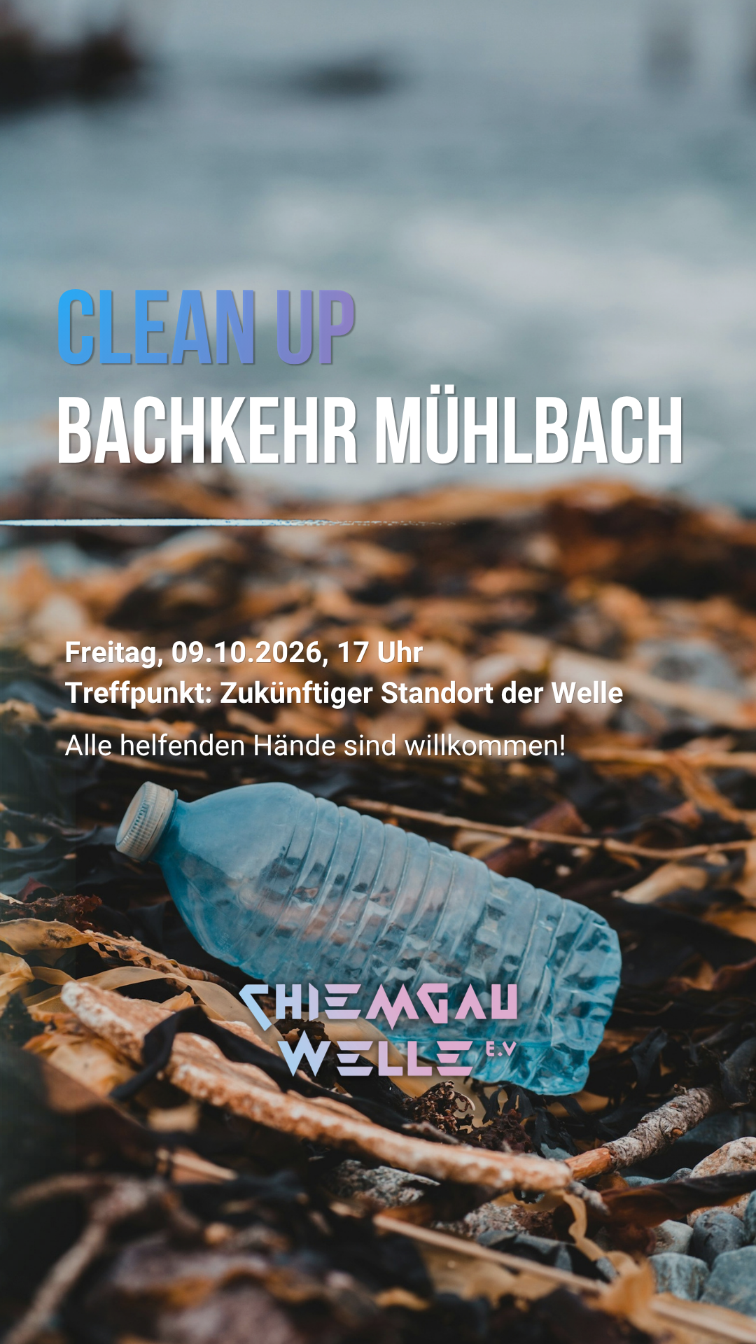 CLEAN UP 2026 - Chiemgau Welle