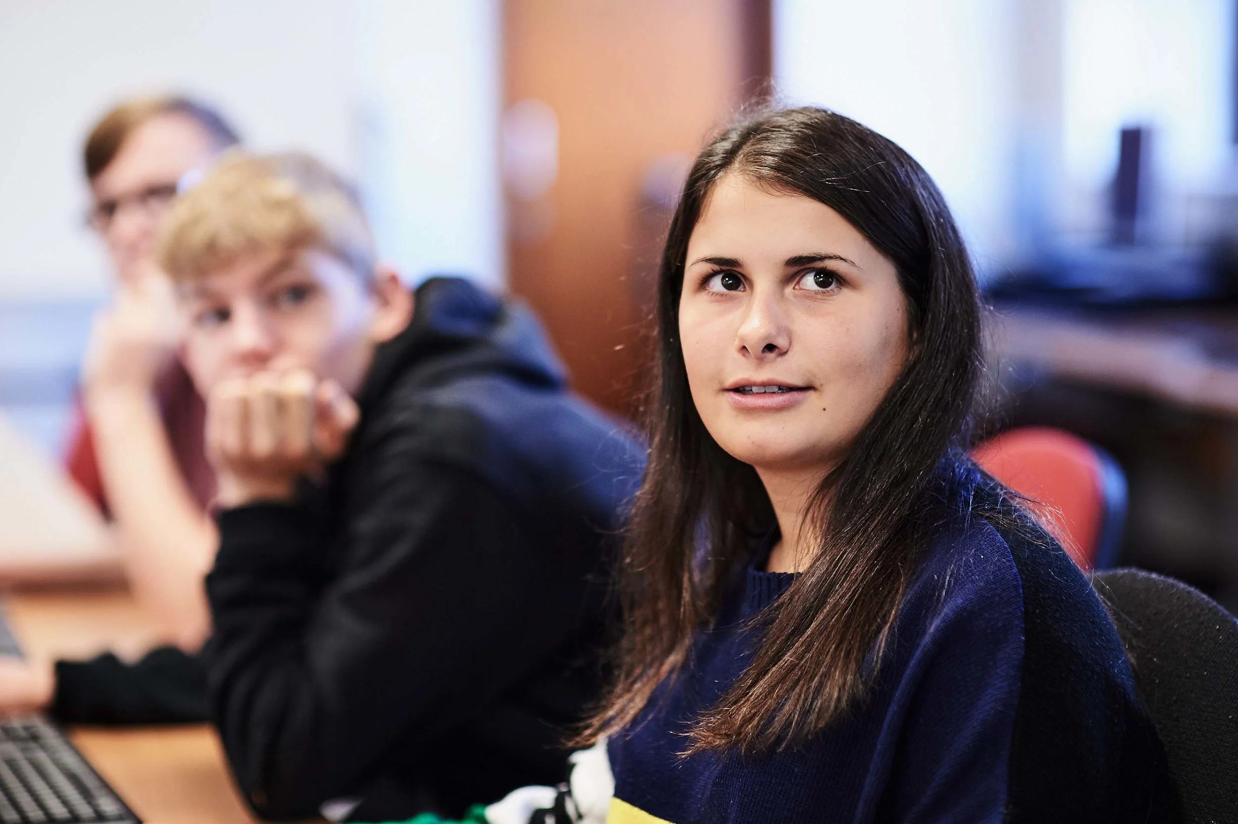 “I enjoyed going on trips and gaining insight into the challenges companies face and how they started up” Jodie Ferguson, Perth Academy