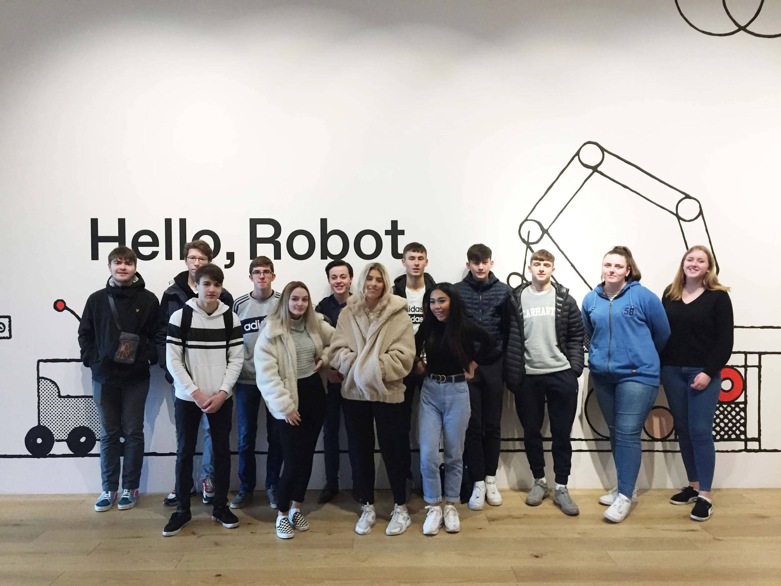 Business Skills students get out of the classroom