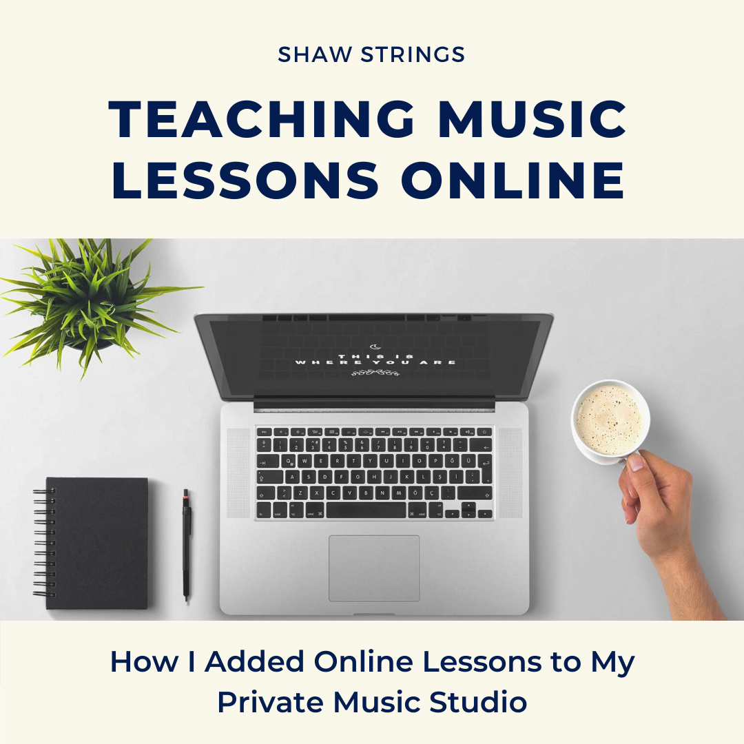 Teaching Music Lessons Online: What I've Learned So Far