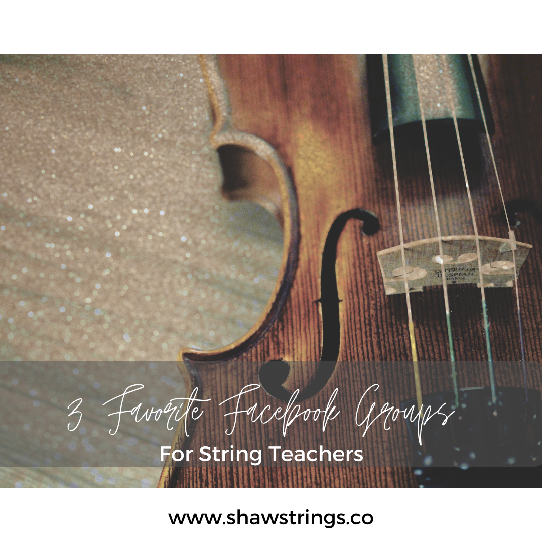 Three Favorite Facebook Groups for Music Teachers